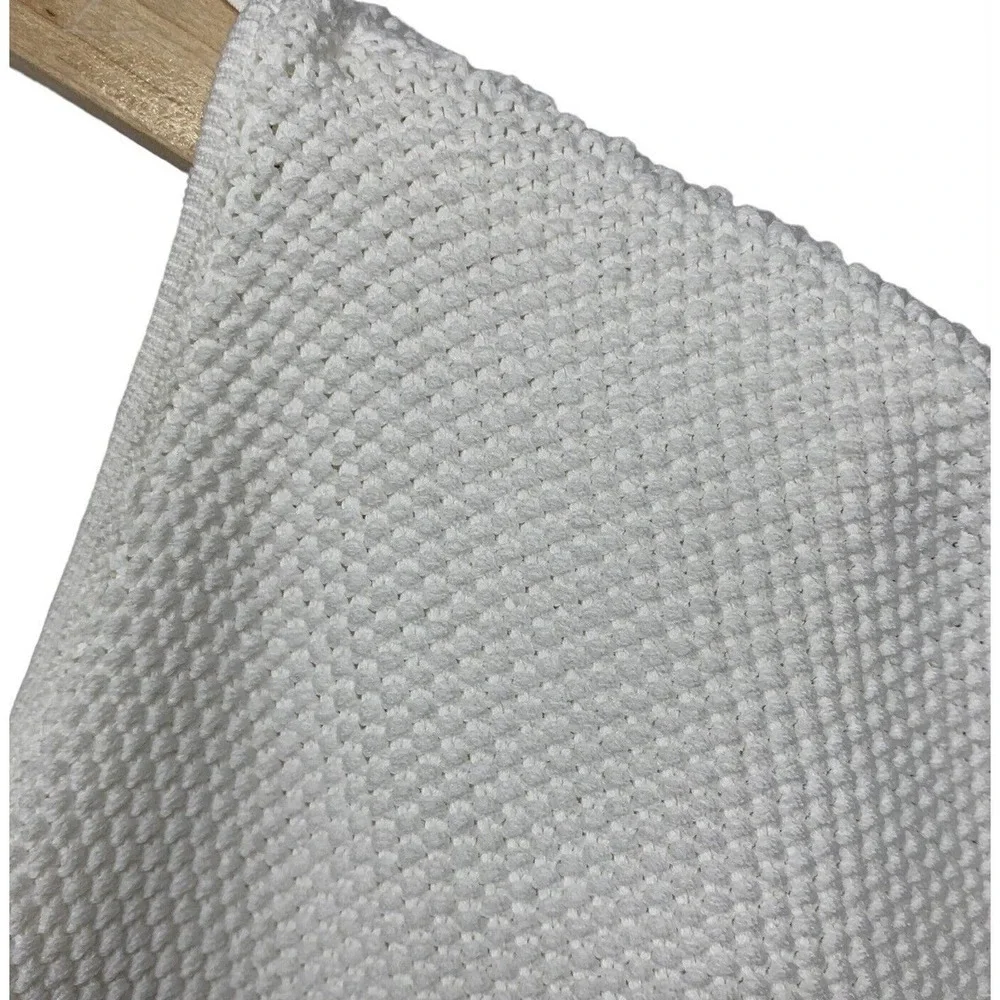 The Sei One Shoulder Cape Midi Pique Knit Sweater Dress Womens Size Medium $399 - Picture 8 of 15